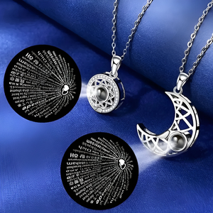 AMOR DE LUNA Y SOL 💗 COLLARES (SOL Y LUNA) PAREJA AMOR Y AMISTAD 💗